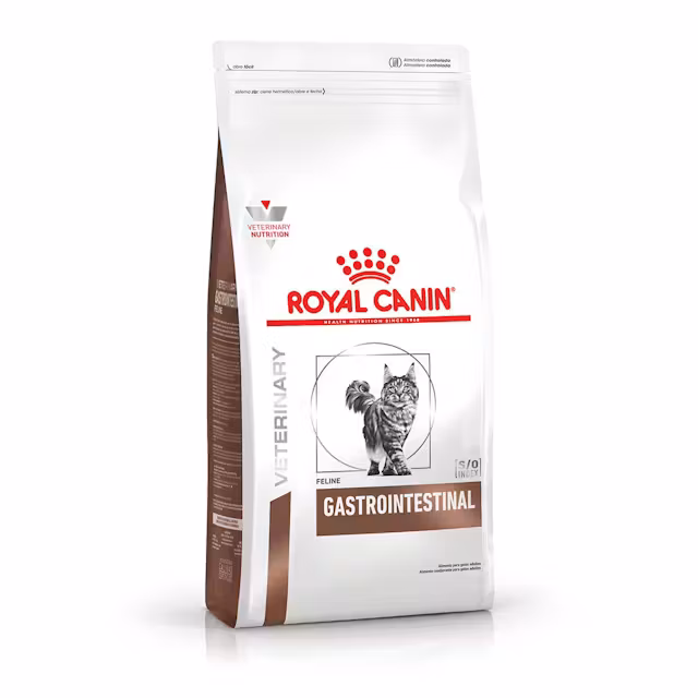 Gastrointestinal Feline Royal Canin 2.0 kg. Alimento veterinario para gatos adultos.