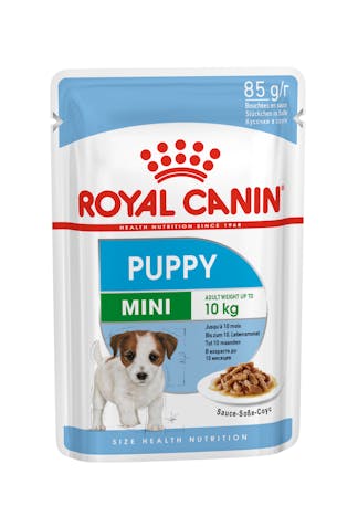 4 x POUCH MINI PUPPY 85 GR. ALIMENTO HÚMEDO ROYAL CANIN