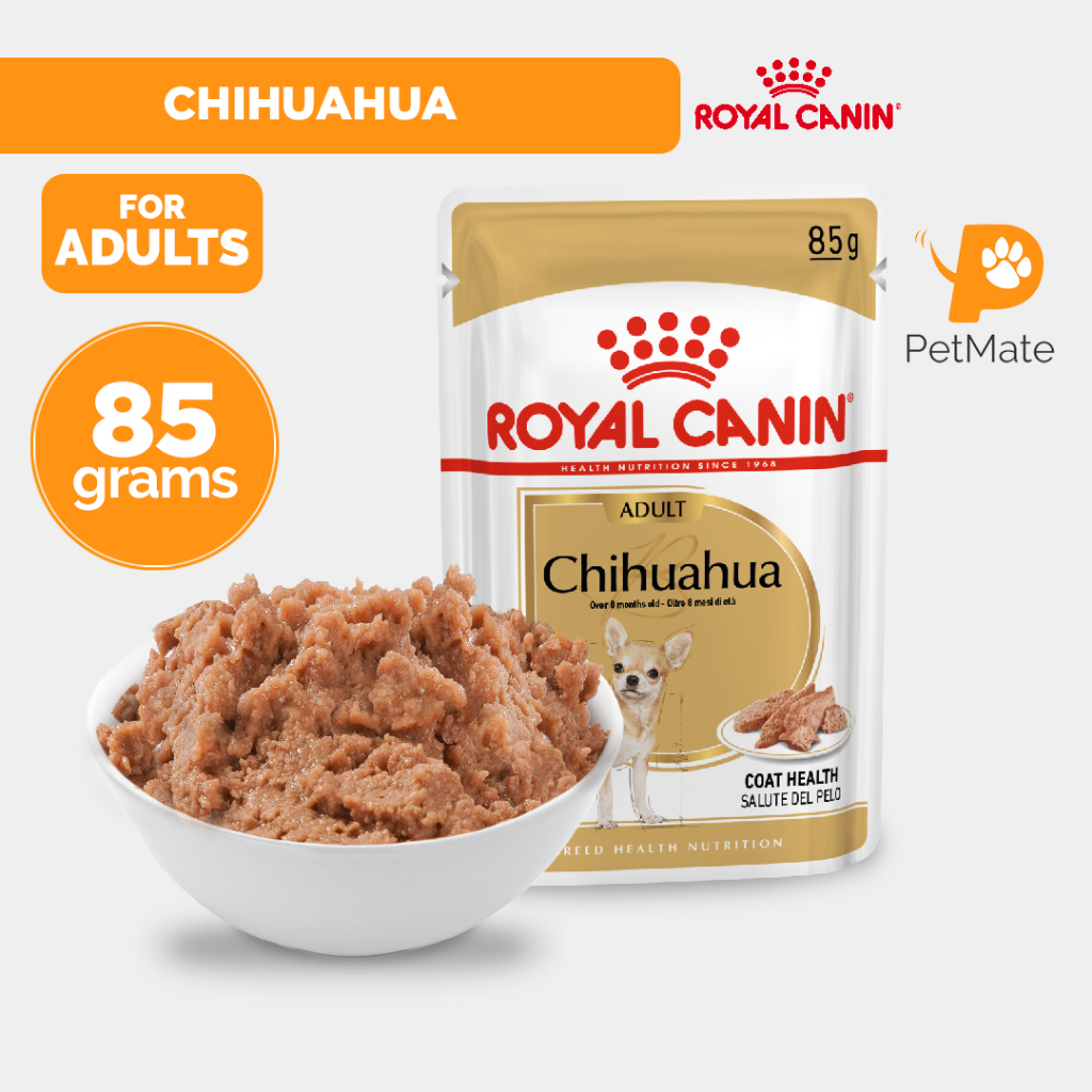 4 x POUCH CHIHUAHUA ADULT 85 GR. ALIMENTO HÚMEDO ROYAL CANIN - Imagen 2