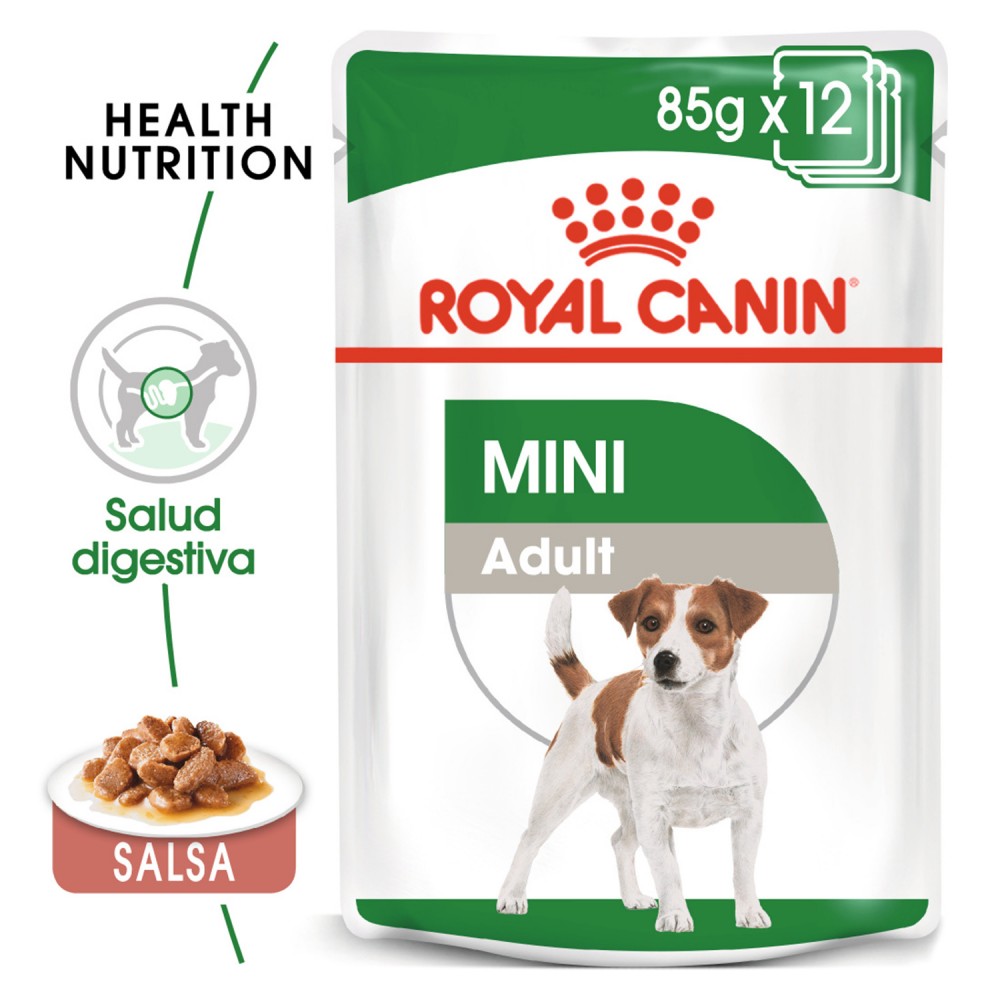 4 x POUCH MINI ADULTO 85 GR. ALIMENTO HÚMEDO ROYAL CANIN - Imagen 2